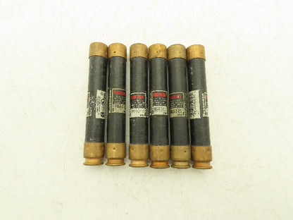 Bussman Shawmut FRS-R-2-1/2 Time Delay Fuse 2.5A 600VAC Lot of 6