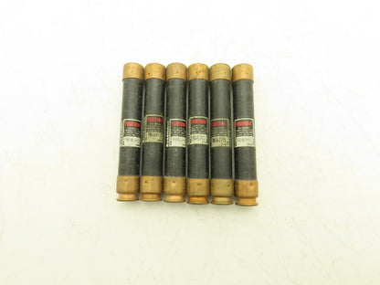 Bussman Shawmut FRS-R-2-1/2 Time Delay Fuse 2.5A 600VAC Lot of 6