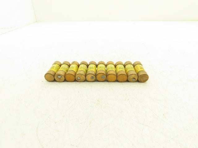 Bussman LPJ-1SP Low-Peak Dual Element Time Delay Fuse 1A 600Vac  Lot of 10