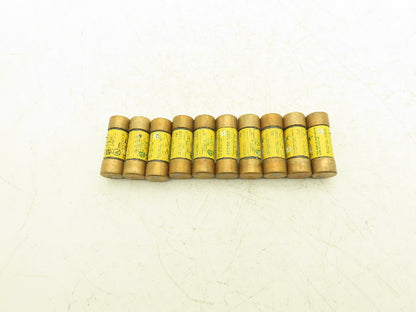 Bussman LPJ-1SP Low-Peak Dual Element Time Delay Fuse 1A 600Vac  Lot of 10
