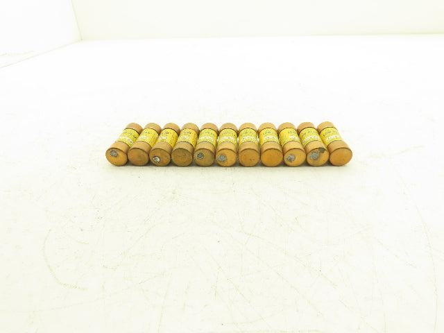 Bussman LPJ-1-8/10SP Low-Peak Dual Element Time Delay Fuse 1.8A 600Vac Lot of 11