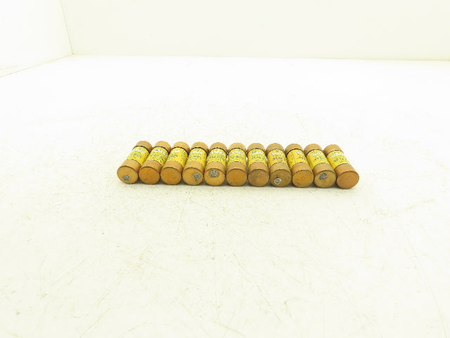 Bussman LPJ-1-8/10SP Low-Peak Dual Element Time Delay Fuse 1.8A 600Vac Lot of 11