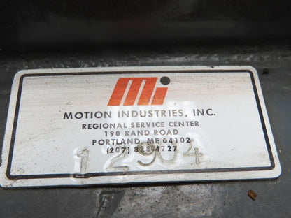 Kone Cranes HSC31401FY-400 Gear Drive Reducer 40.8:1 Gearbox 70mm Hollow Shaft