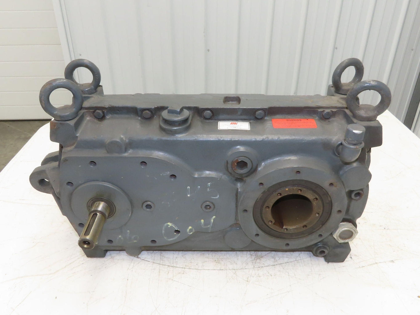 Kone Cranes HSC31401FY-400 Gear Drive Reducer 40.8:1 Gearbox 70mm Hollow Shaft