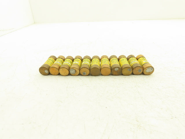 Bussman LPJ-3SP Low-Peak Dual Element Time Delay Fuse 3A 600Vac  Lot of 11