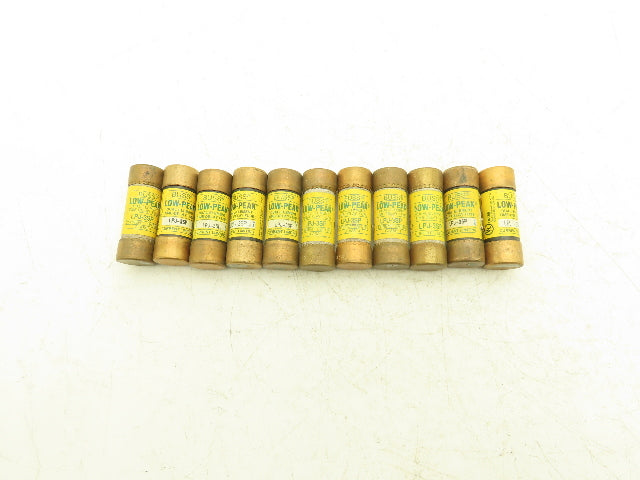 Bussman LPJ-3SP Low-Peak Dual Element Time Delay Fuse 3A 600Vac  Lot of 11