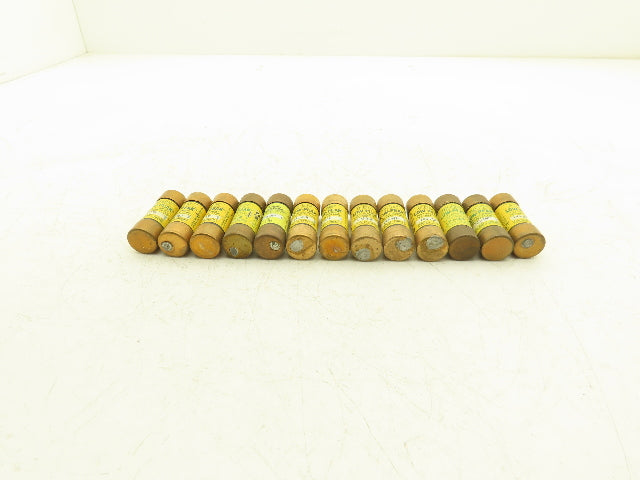 Bussman LPJ-2SP Low-Peak Dual Element Time Delay Fuse 2A 600Vac  Lot of 13