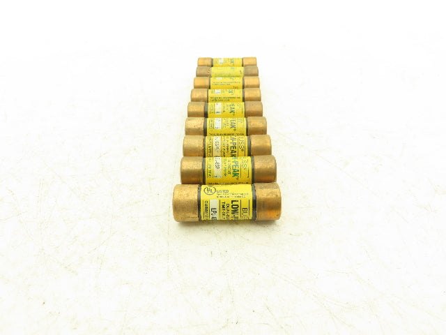 Bussman LPJ-6SP Low-Peak Dual Element Time Delay Fuse 6A 600Vac  Lot of 9
