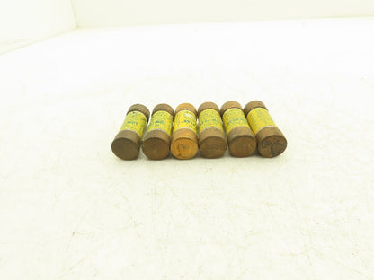 Bussman LPJ-15SP Low-Peak Dual Element Time Delay Fuse 15A 600Vac  Lot of 6