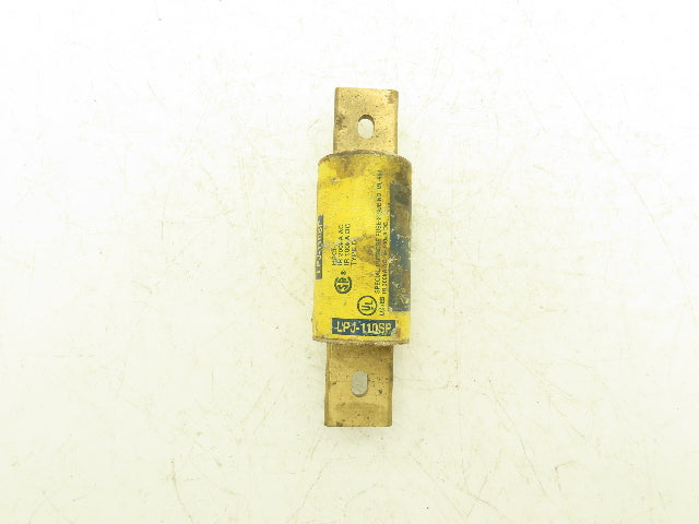 Bussman LPJ-110SP Low-Peak Dual Element Time Delay Fuse 110A 600Vac