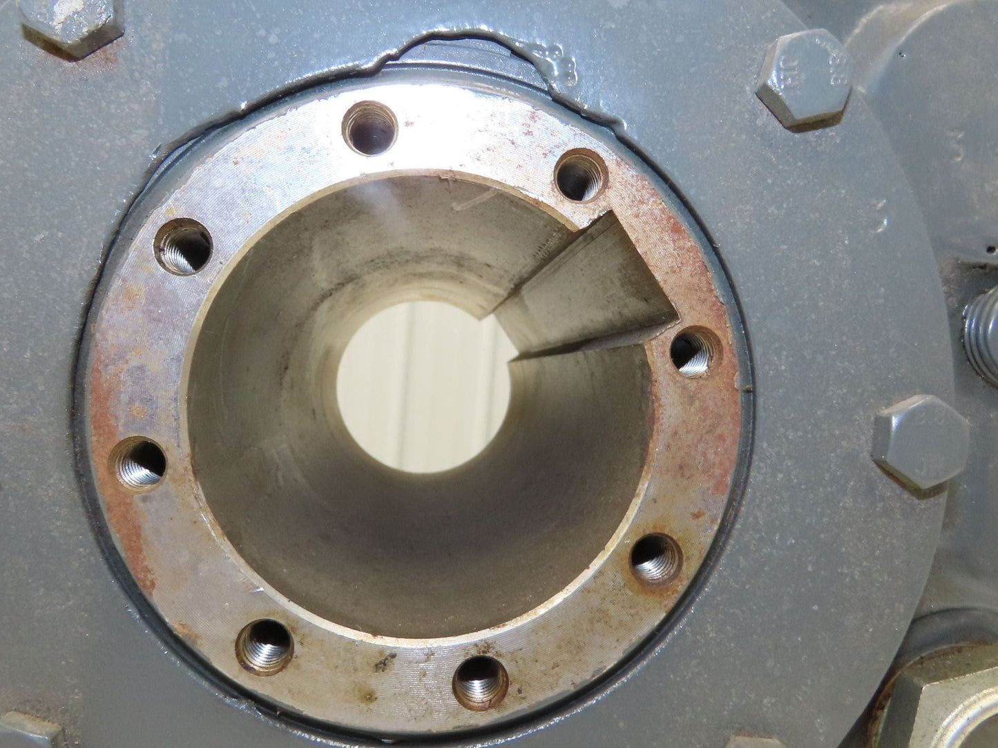 Kone Cranes HSC31401FY-400 Gear Drive Reducer 40.8:1 Gearbox 70mm Hollow Shaft