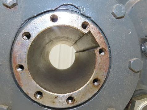 Kone Cranes HSC31401FY-400 Gear Drive Reducer 40.8:1 Gearbox 70mm Hollow Shaft