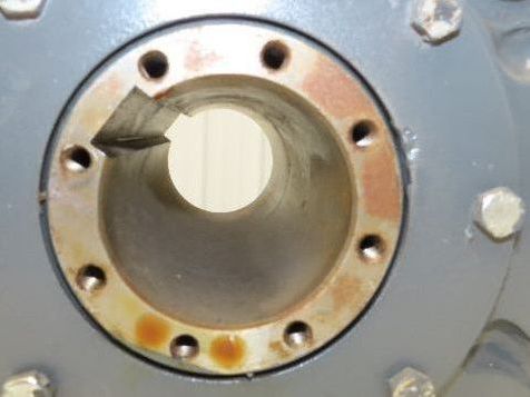 Kone Cranes HSC31401FY-400 Gear Drive Reducer 40.8:1 Gearbox 70mm Hollow Shaft