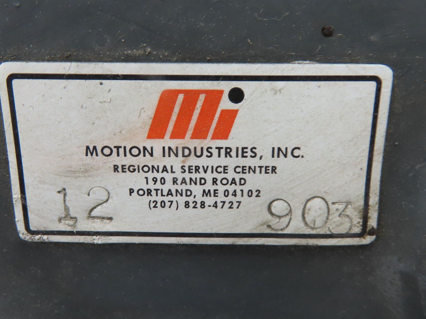 Kone Cranes HSC31401FY-400 Gear Drive Reducer 40.8:1 Gearbox 70mm Hollow Shaft