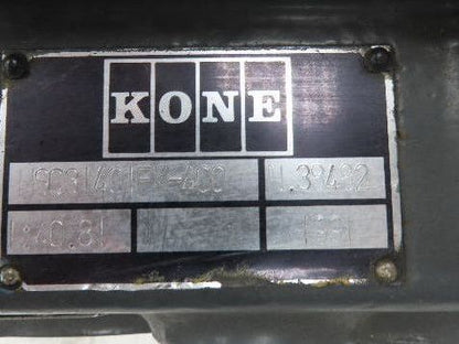 Kone Cranes HSC31401FY-400 Gear Drive Reducer 40.8:1 Gearbox 70mm Hollow Shaft