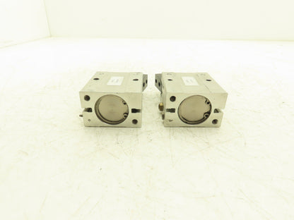 Bimba HFTY-32 Pneumatic Air Finger Gripper Cylinder Spring Return NO Lot of 2