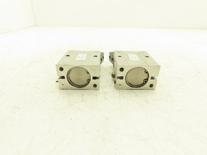 Bimba HFTY-32 Pneumatic Air Finger Gripper Cylinder Spring Return NO Lot of 2