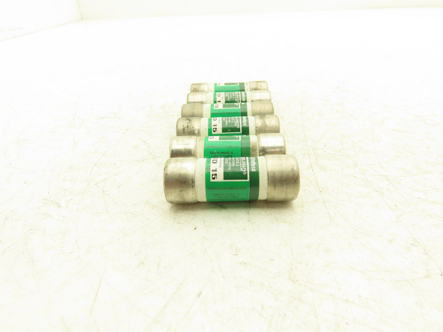 Littelfuse JTD 15 Powr-Pro Time Delay Fuse 15A 600Vac Class J Lot of 6