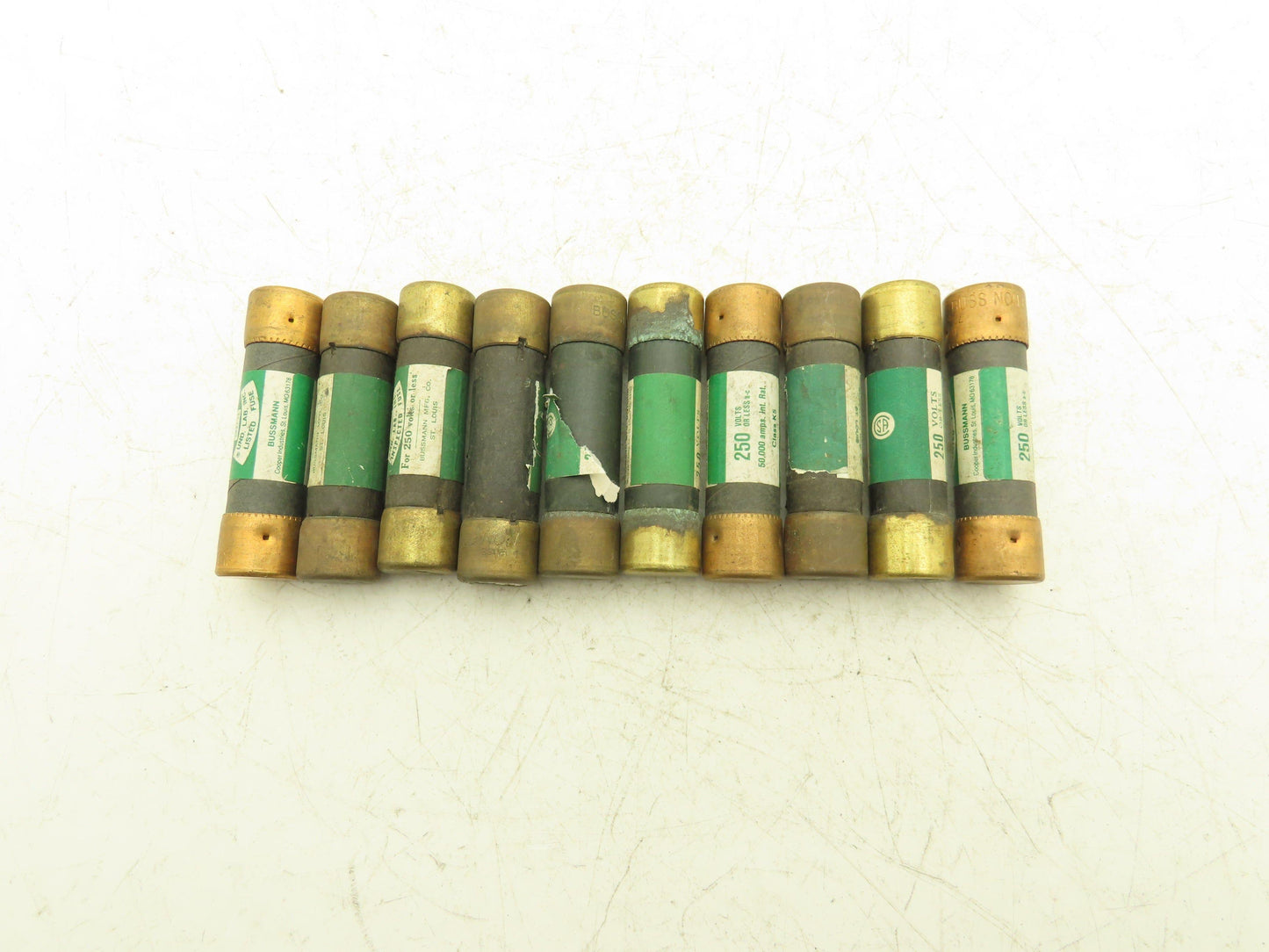 Buss NON-60 Fuse 60A 250Vac Class K5 Lot of 10