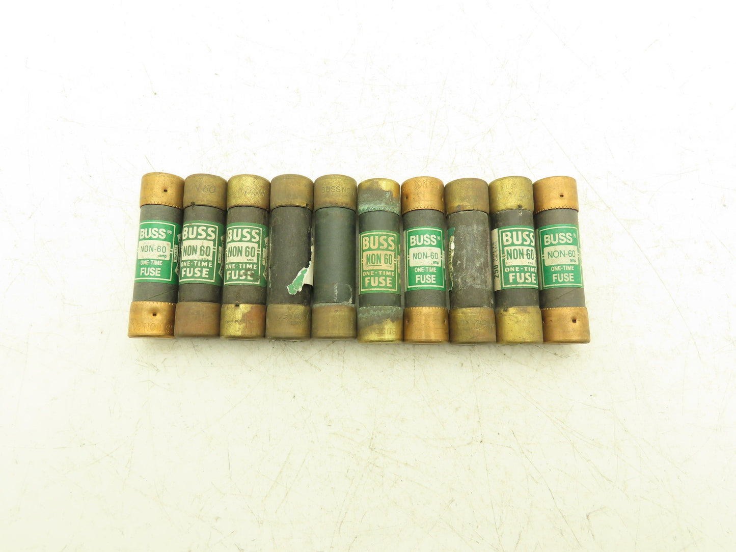 Buss NON-60 Fuse 60A 250Vac Class K5 Lot of 10