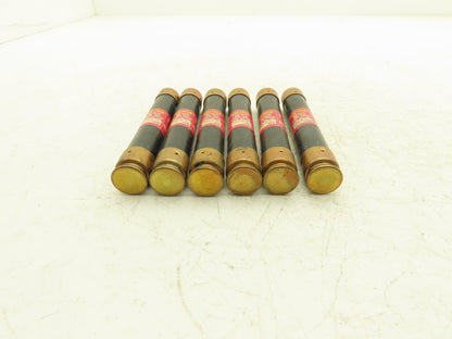 Fusetron FRS-R-3/10 Dual Element Time Delay Fuse 0.3A 600VAC Class RK5 Lot of 6