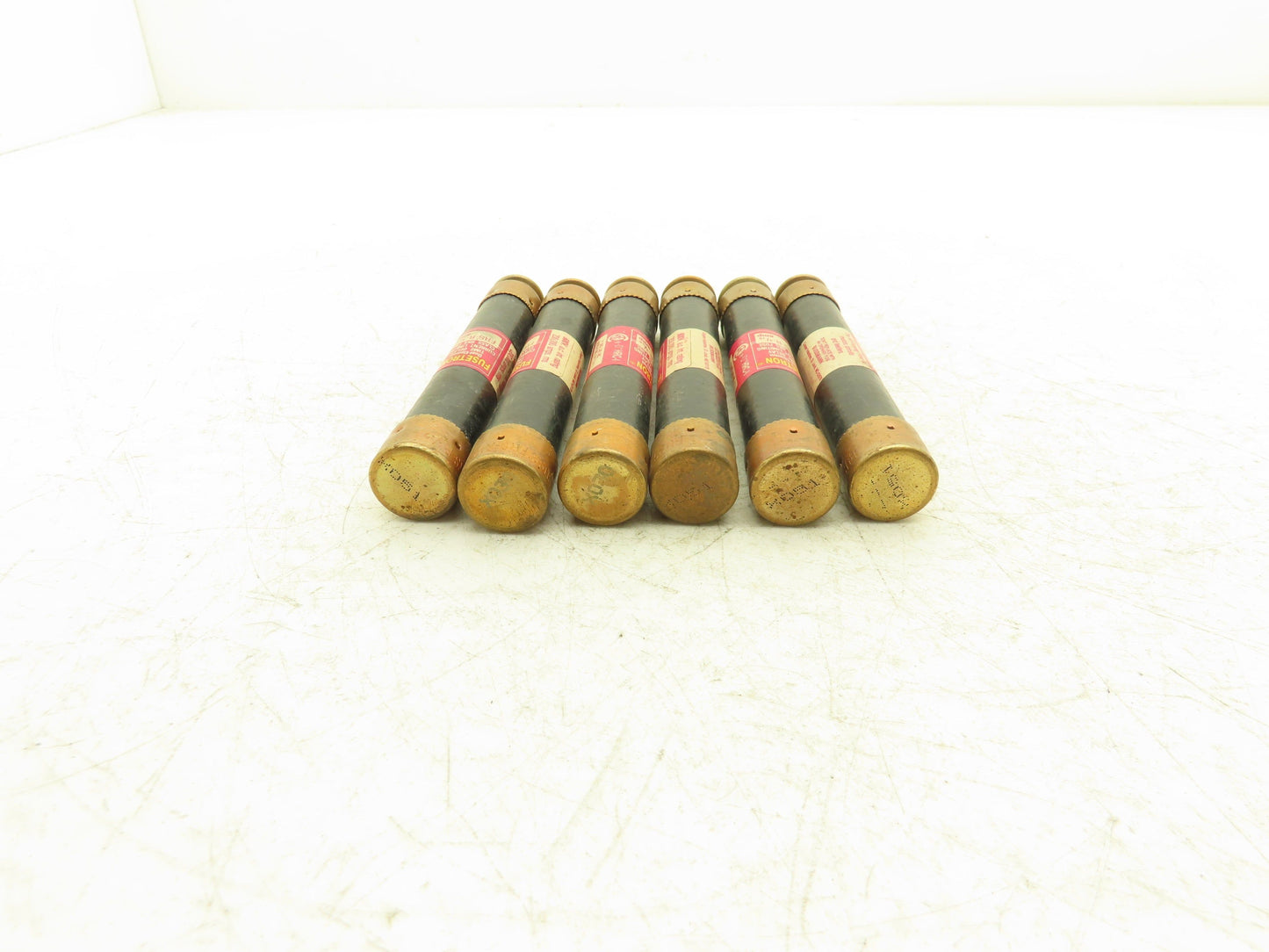 Fusetron FRS-R-3/10 Dual Element Time Delay Fuse 0.3A 600VAC Class RK5 Lot of 6