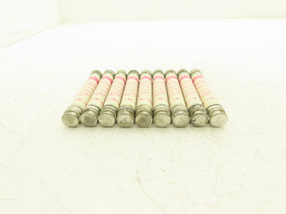 Gould Shawmut TRS1-1/4R Tri-onic Time Delay Fuse 1.25A 600VAC Class RK5 Lot of 9