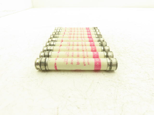 Gould Shawmut TRS1-1/4R Tri-onic Time Delay Fuse 1.25A 600VAC Class RK5 Lot of 9