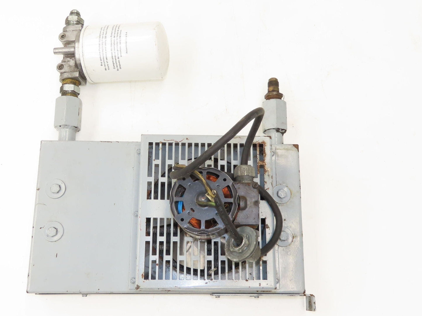 BME-141-N Heat Exchanger 115V Single Pass Side Connection With Attached Filter