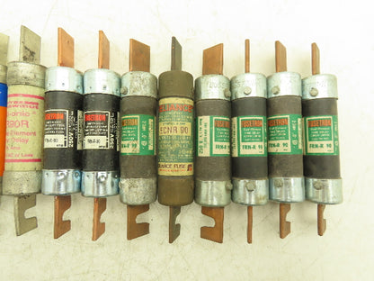 Dual Element Time Delay Fuse 90A 600VAC Class RK5 Mixed Brand Lot of 16