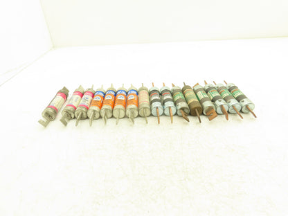 Dual Element Time Delay Fuse 90A 600VAC Class RK5 Mixed Brand Lot of 16