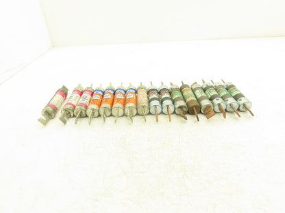 Dual Element Time Delay Fuse 90A 600VAC Class RK5 Mixed Brand Lot of 16