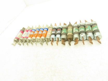 Dual Element Time Delay Fuse 90A 600VAC Class RK5 Mixed Brand Lot of 16