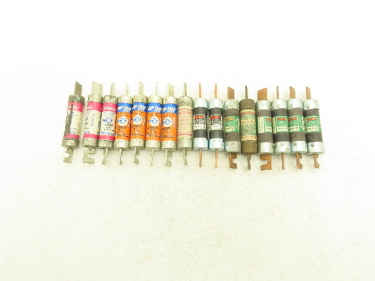 Dual Element Time Delay Fuse 90A 600VAC Class RK5 Mixed Brand Lot of 16