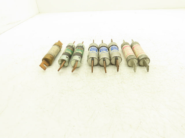 Time Delay Fuse 70A 250VAC Class RK1 RK5 Mixed Brand Lot of 8