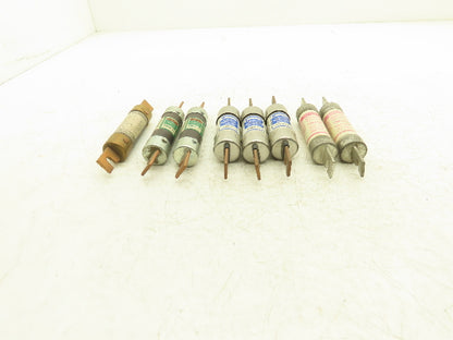 Time Delay Fuse 70A 250VAC Class RK1 RK5 Mixed Brand Lot of 8