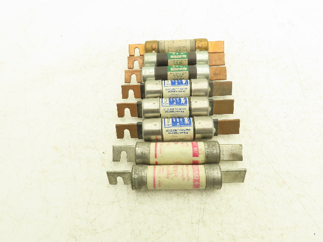 Time Delay Fuse 70A 250VAC Class RK1 RK5 Mixed Brand Lot of 8