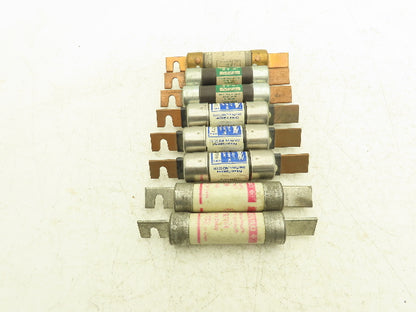 Time Delay Fuse 70A 250VAC Class RK1 RK5 Mixed Brand Lot of 8