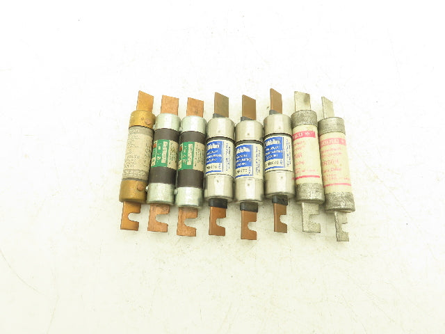 Time Delay Fuse 70A 250VAC Class RK1 RK5 Mixed Brand Lot of 8