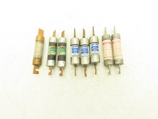 Time Delay Fuse 70A 250VAC Class RK1 RK5 Mixed Brand Lot of 8