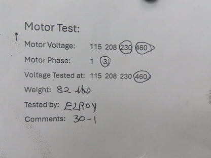 Hytrol 4AC-30-1-LH Conveyor Drive Brake Gearmotor 30:1 Reducer 1Hp 230/460V 56C