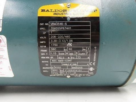 Hytrol 4AC-30-1-LH Conveyor Drive Brake Gearmotor 30:1 Reducer 1Hp 230/460V 56C