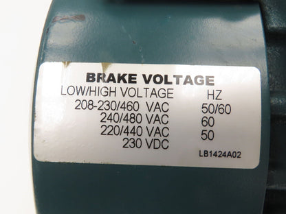 Hytrol 4AC-30-1-LH Conveyor Drive Brake Gearmotor 30:1 Reducer 1Hp 230/460V 56C