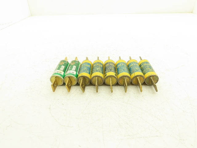 Time Delay Fuse 80A 600VAC Class J Mixed Brand Lot of 8