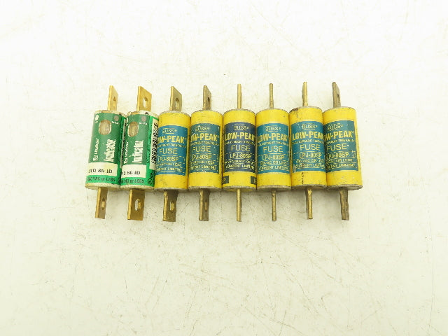Time Delay Fuse 80A 600VAC Class J Mixed Brand Lot of 8