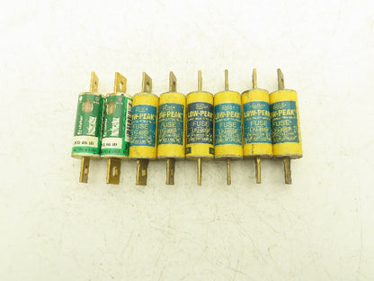 Time Delay Fuse 80A 600VAC Class J Mixed Brand Lot of 8