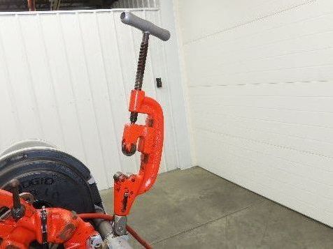 Ridgid 1822-I Pipe Threader Threading Machine Cart Auto Chuck 815 Head 1/2-2"NTP