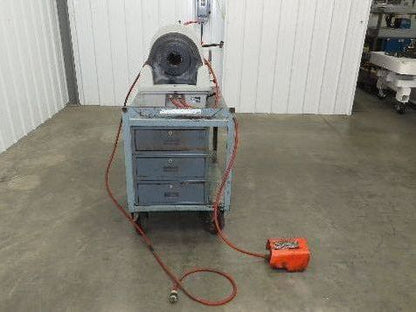 Ridgid 1822-I Pipe Threader Threading Machine Cart Auto Chuck 815 Head 1/2-2"NTP