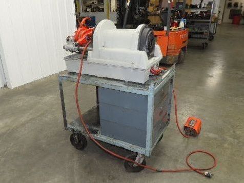 Ridgid 1822-I Pipe Threader Threading Machine Cart Auto Chuck 815 Head 1/2-2"NTP