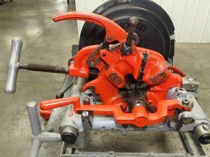 Ridgid 1822-I Pipe Threader Threading Machine Cart Auto Chuck 815 Head 1/2-2"NTP